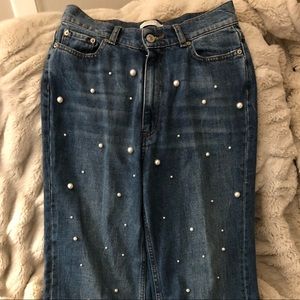 Zara Pearl Denim